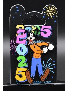 Disney DLRP Paris Goofy 2025 Dated Pin (C7)